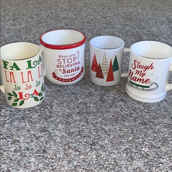 Lenox Other - Christmas Mugs